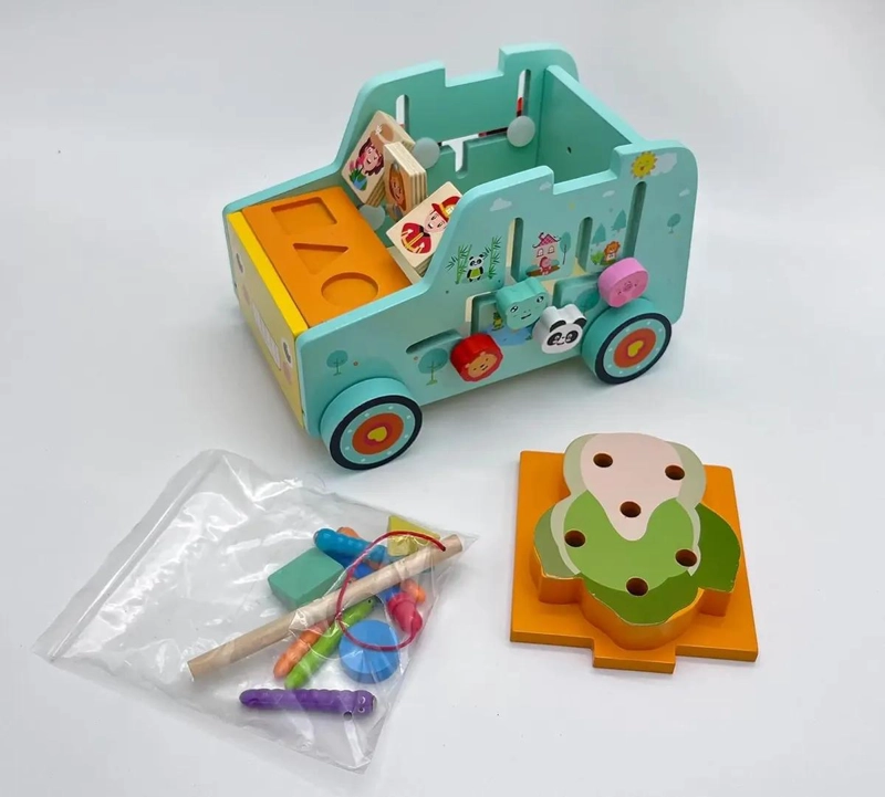 JUEGO EDUCATIVO DE CLASIFICACION Y ARRASTRE PARA NIÑOS - 5