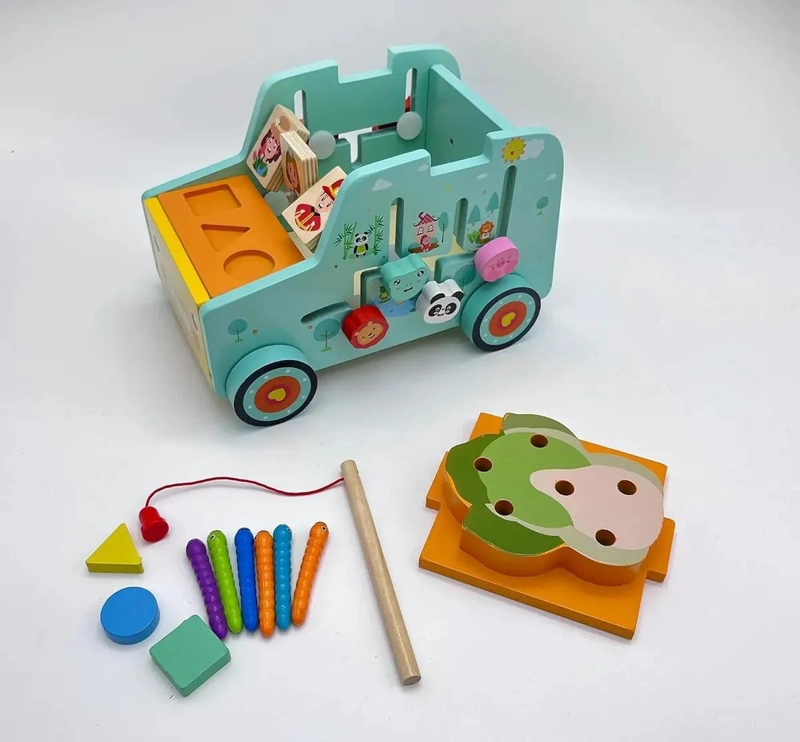 JUEGO EDUCATIVO DE CLASIFICACION Y ARRASTRE PARA NIÑOS - 6