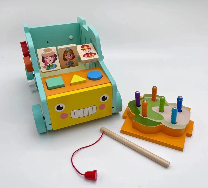 JUEGO EDUCATIVO DE CLASIFICACION Y ARRASTRE PARA NIÑOS - 7