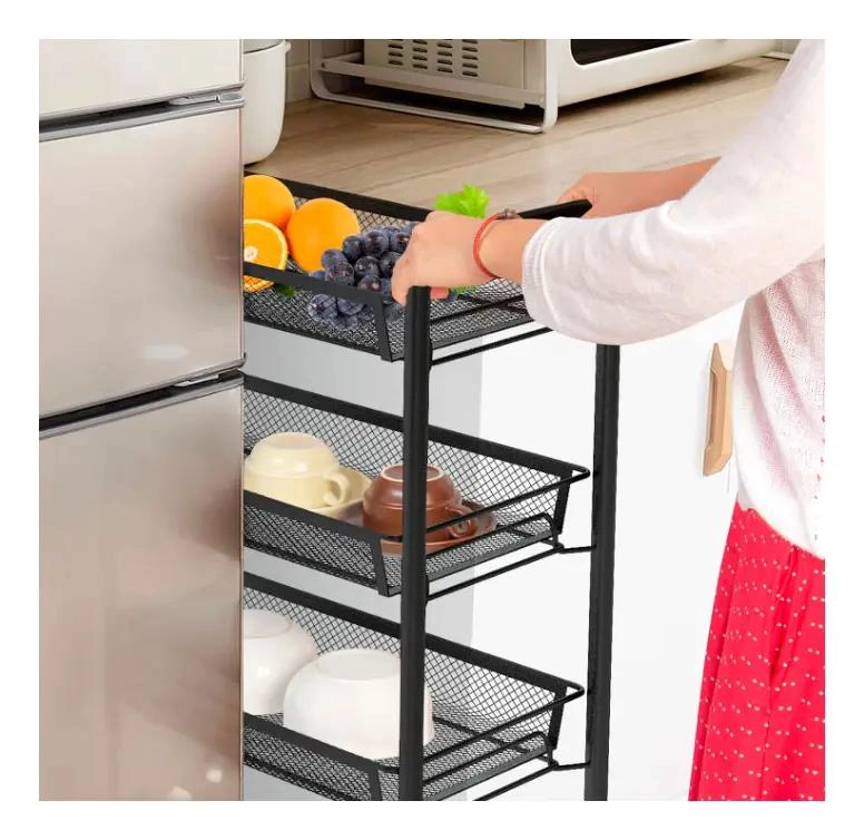 CARRITO ORGANIZADOR DE 4 NIVELES PARA COCINA Y BAÑO - 5