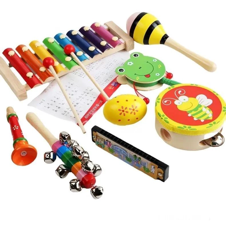 KIT MUSICAL INFANTIL CON 8 INSTRUMENTOS PARA APRENDER Y JUGAR - 2