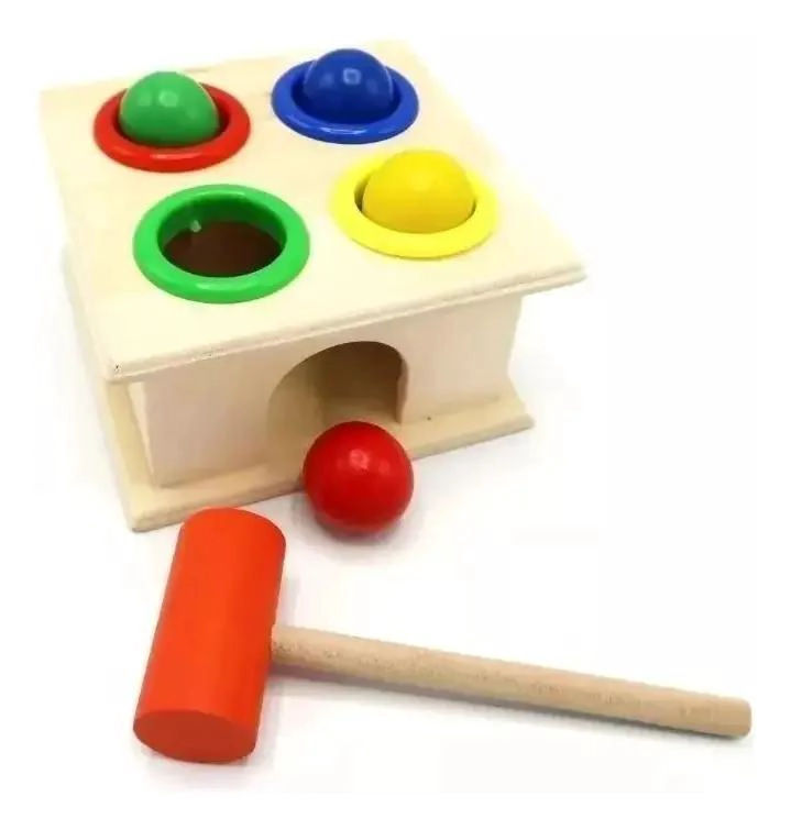 PACK DE 4 JUGUETES DIDACTICOS DE MADERA PARA NIÑOS - 2