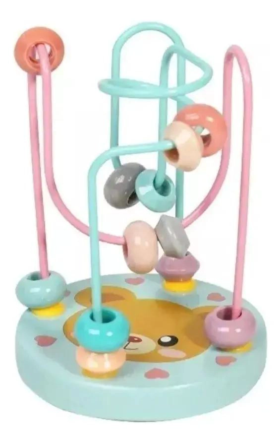 PACK DE 4 JUGUETES DIDACTICOS DE MADERA PARA NIÑOS - 3