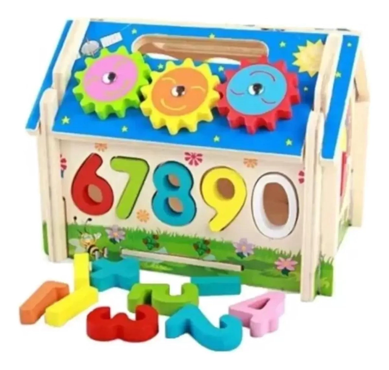 BLOQUE DE ACTIVIDADES DE MADERA PARA ESTIMULACION INFANTIL - 2