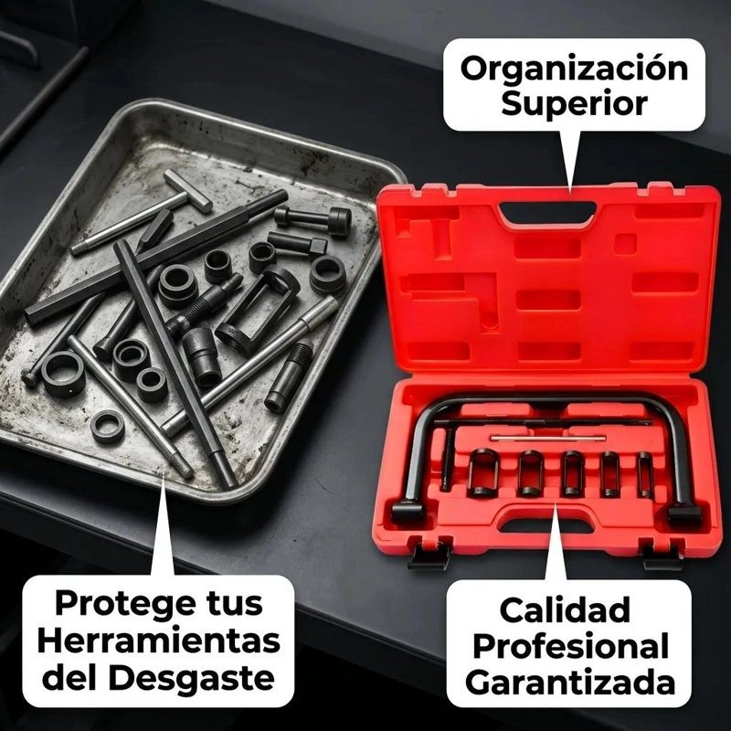 KIT EXTRACTOR DE VALVULAS PARA MANTENIMIENTO DE MOTORES - 4