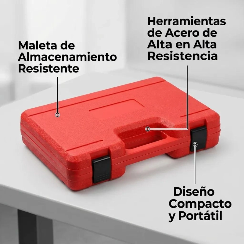 KIT EXTRACTOR DE VALVULAS PARA MANTENIMIENTO DE MOTORES - 8