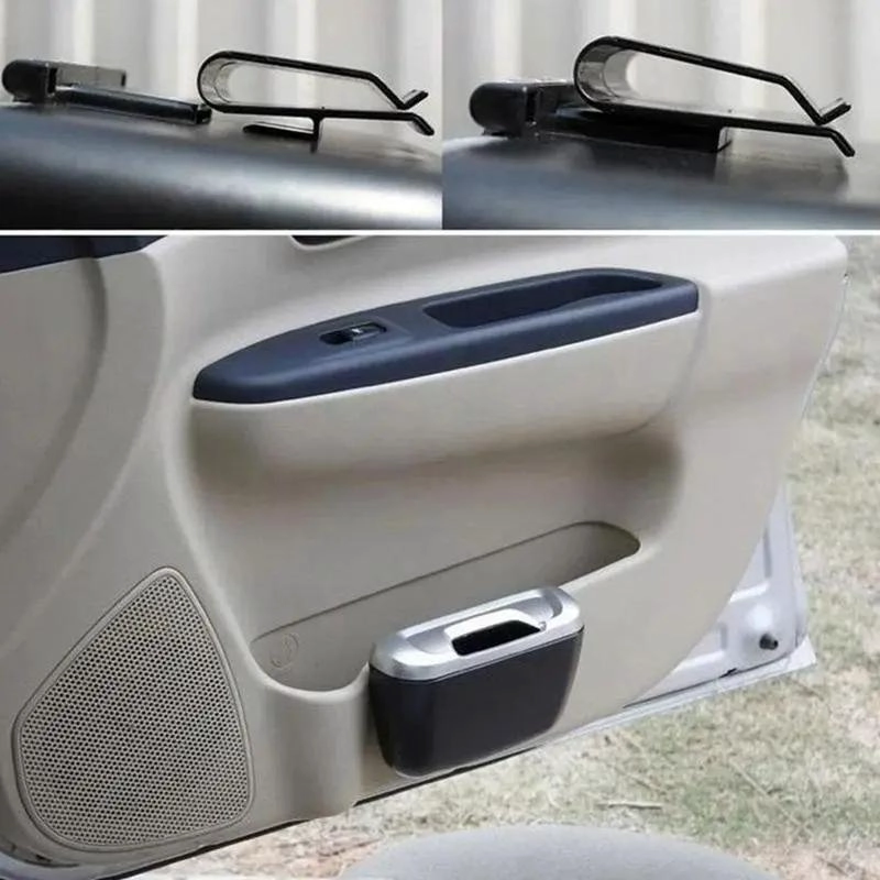 BASURERO PORTATIL PARA COCHE CON DISEÑO PRACTICO Y VERSATIL - 2