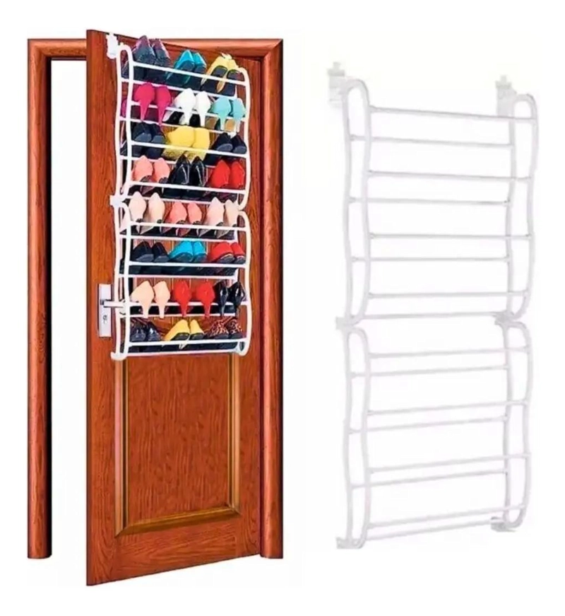 ORGANIZADOR COLGANTE PARA ZAPATOS EN PUERTA CON CAPACIDAD PARA 36 PARES - 1