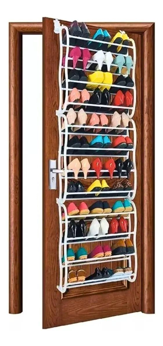 ORGANIZADOR COLGANTE PARA ZAPATOS EN PUERTA CON CAPACIDAD PARA 36 PARES - 4