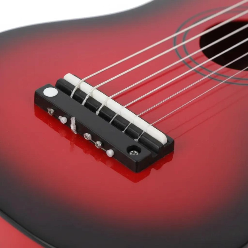 GUITARRA ACUSTICA DE MADERA PARA NIÑOS DE 60 CM IDEAL PARA APRENDER - 4