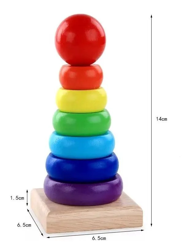 PACK DE 5 JUGUETES DIDACTICOS DE MADERA PARA NIÑOS - 10