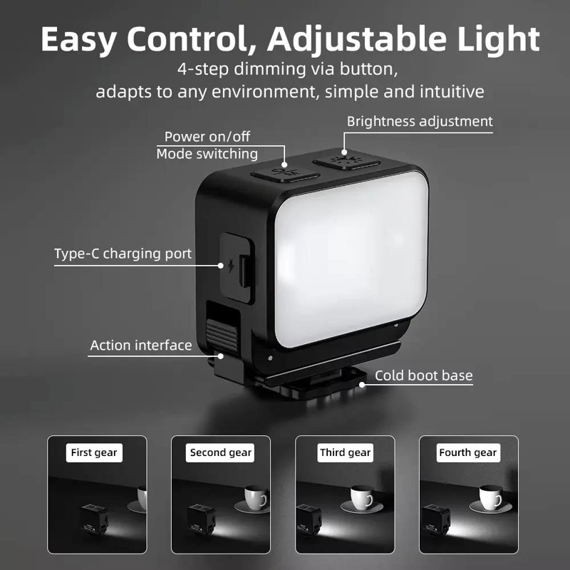 MARCO ADAPTADOR PARA ACCESORIOS DE CAMARA DJI OSMO POCKET 3 - 4