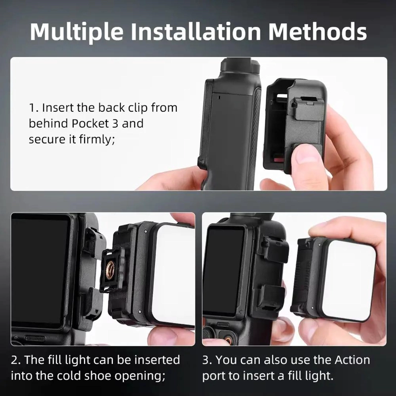 MARCO ADAPTADOR PARA ACCESORIOS DE CAMARA DJI OSMO POCKET 3 - 7