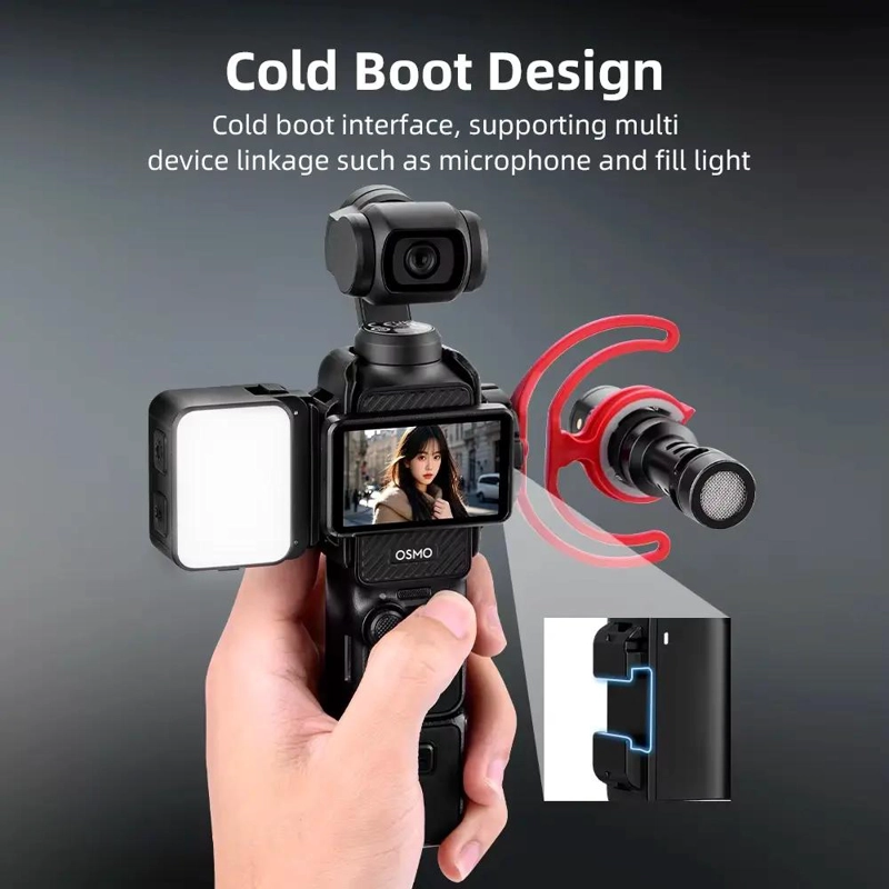 MARCO ADAPTADOR PARA ACCESORIOS DE CAMARA DJI OSMO POCKET 3 - 9