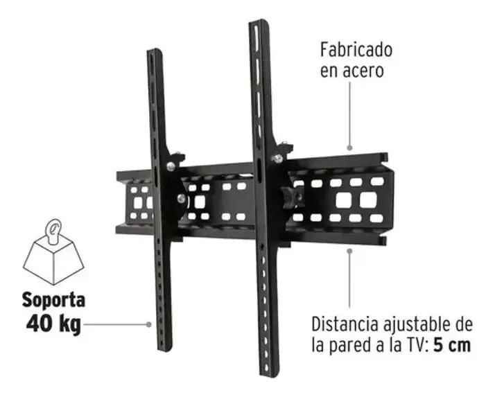 SOPORTE FIJO PARA TV DE PARED 32 A 70 PULGADAS - 2
