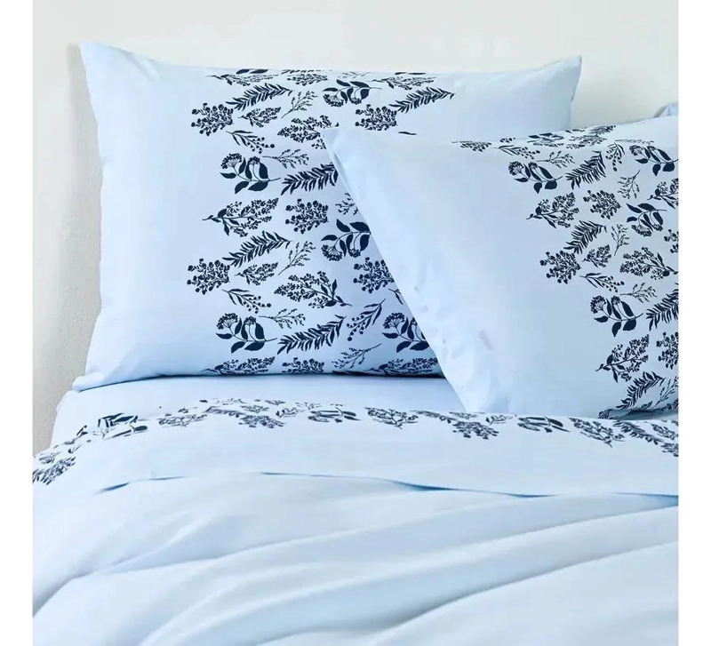 JUEGO DE SABANAS PARA CAMA 1 PLAZA 144 HILOS COLOR BLANCO - 1