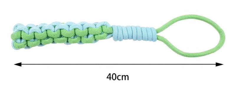 JUGUETE INTERACTIVO DE CUERDA PARA PERROS DE 40 CM - 4