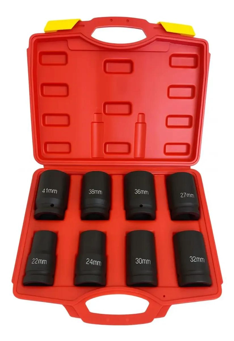 KIT DE HERRAMIENTAS EN MALETIN NEGRO 10 PIEZAS - 1