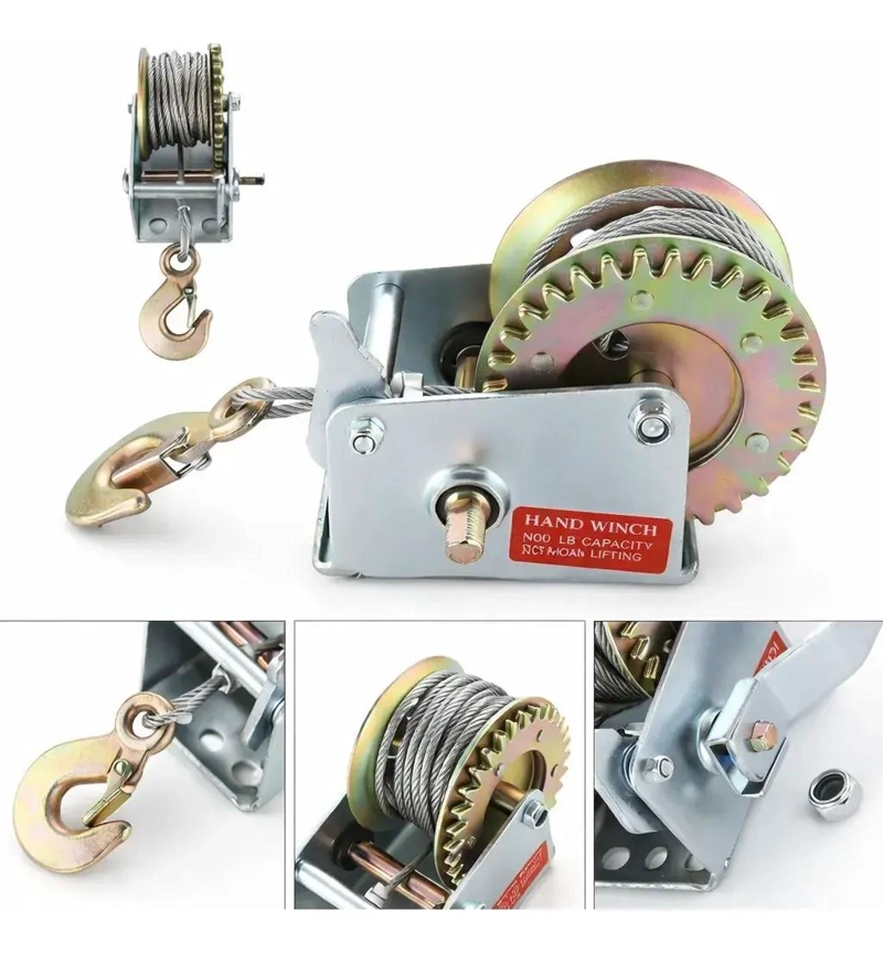 WINCHE MALACATE MANUAL 1200 KG - 1