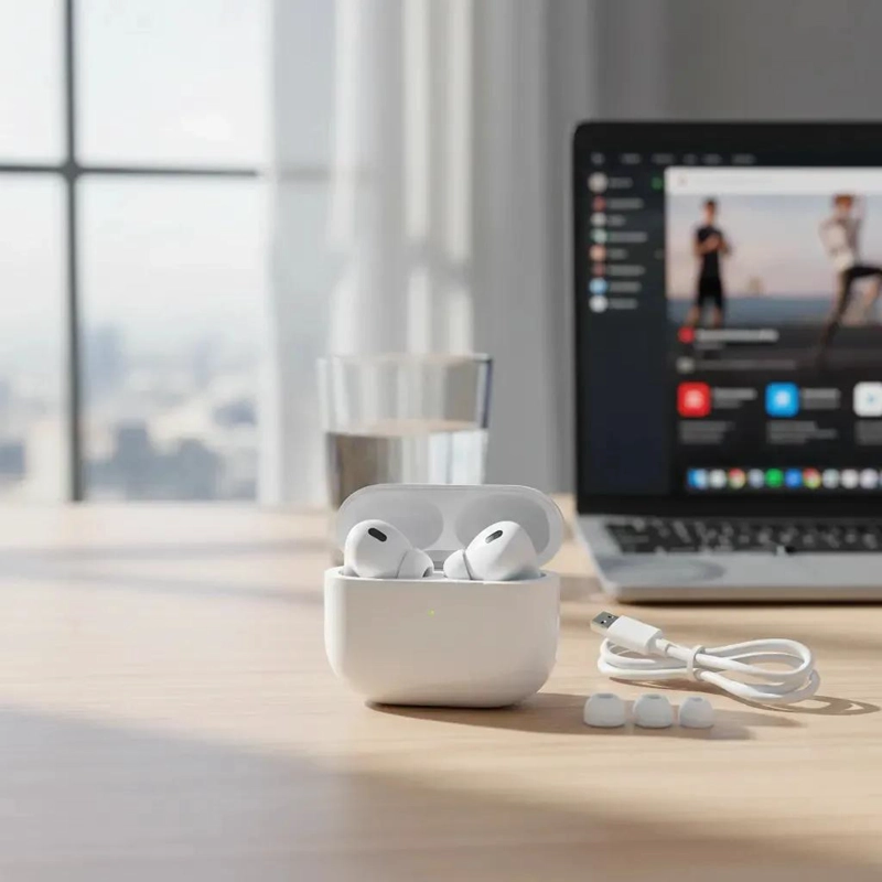 AUDIFONOS INALAMBRICOS BLUETOOTH IN EAR CON MICROFONO - 1