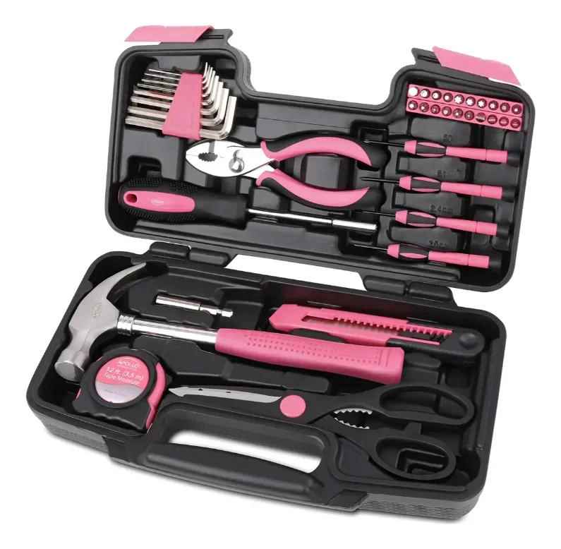 KIT DE HERRAMIENTAS 39 PIEZAS PARA BRICOLAJE - 10