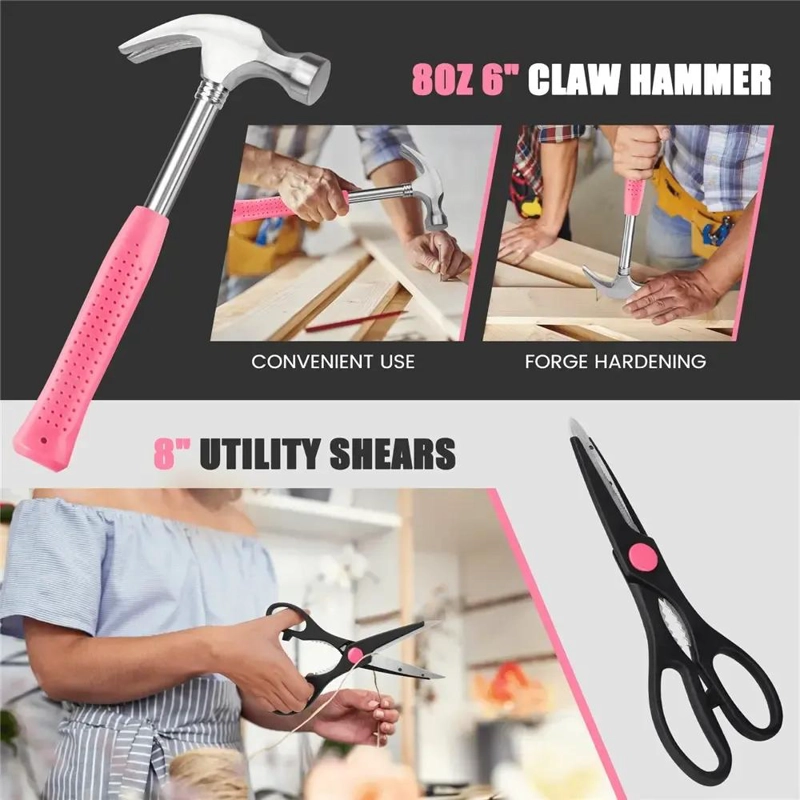 KIT DE HERRAMIENTAS 39 PIEZAS PARA BRICOLAJE - 5