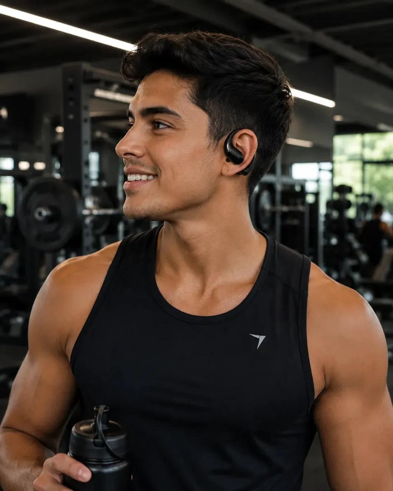 AUDIFONOS BLUETOOTH 5.3 DEPORTIVOS CON CONTROL TACTIL - 3