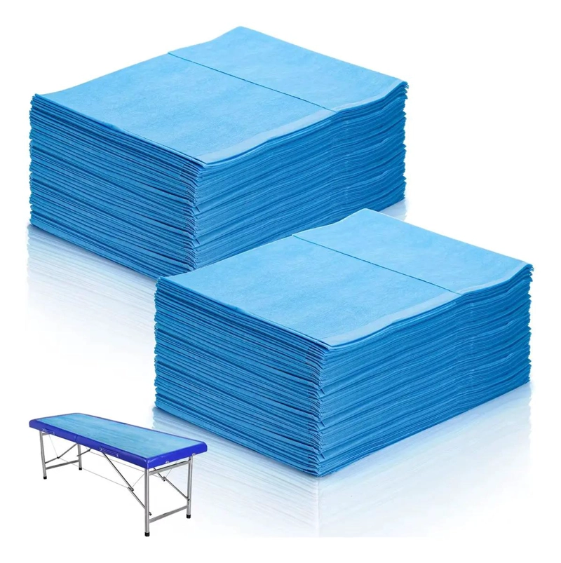 SABANAS DESECHABLES IMPERMEABLES PARA CAMILLAS 80X180 CM - 1