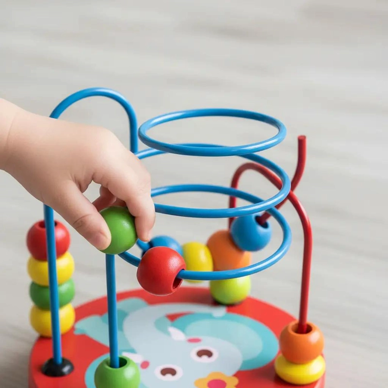 JUGUETES DIDACTICOS DE MADERA PARA BEBE S ESTIMULACION PACK 7 - 3