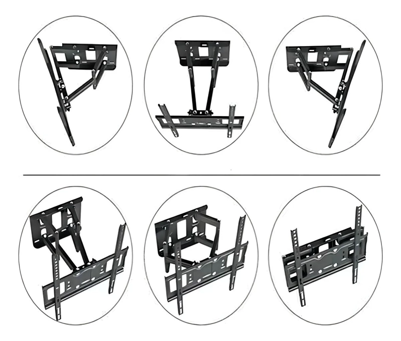 SOPORTE DOBLE BRAZO PARA TELEVISORES DE 32 A 70 PULGADAS - 4