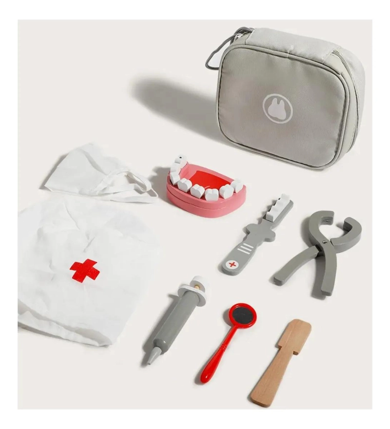 SET DE JUGUETE EDUCATIVO DE DENTISTA PARA NIÑOS - 1