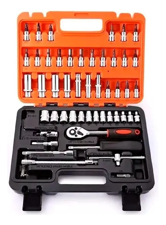 SET DE HERRAMIENTAS CON CAJA DE 53 PIEZAS - 1