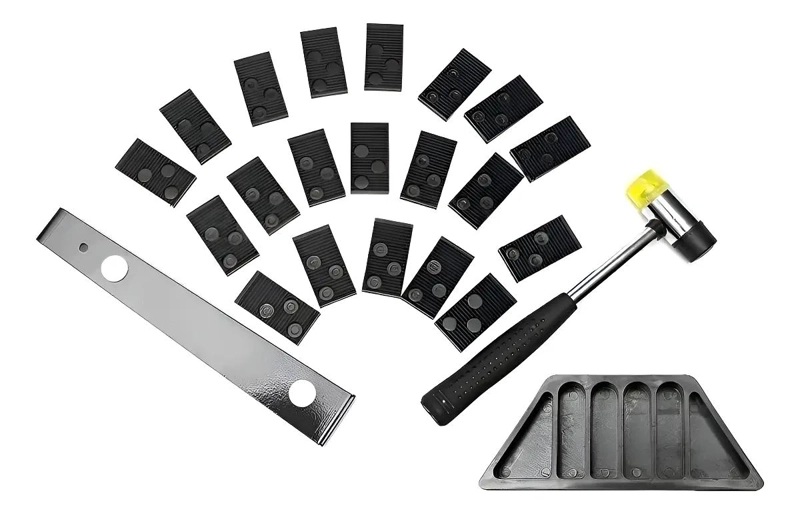 KIT INSTALACION PISO FLOTANTE COMPLETO 23 PIEZAS - 1