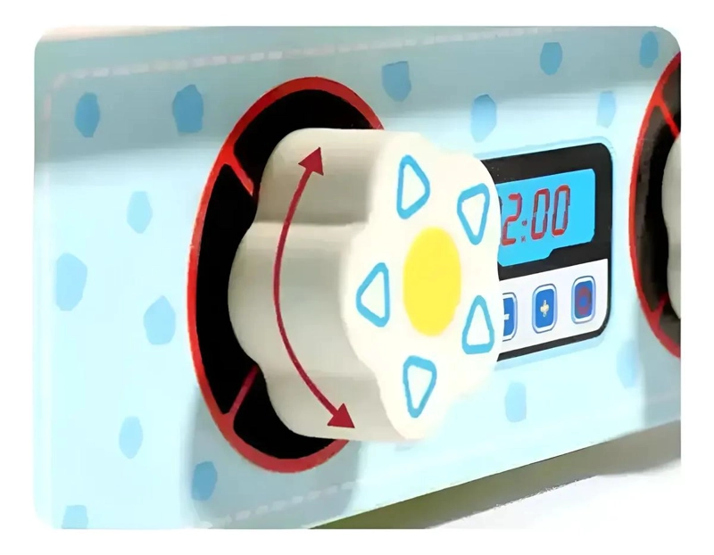 COCINA DIDACTICA INFANTIL DE MADERA PARA JUGAR - 4