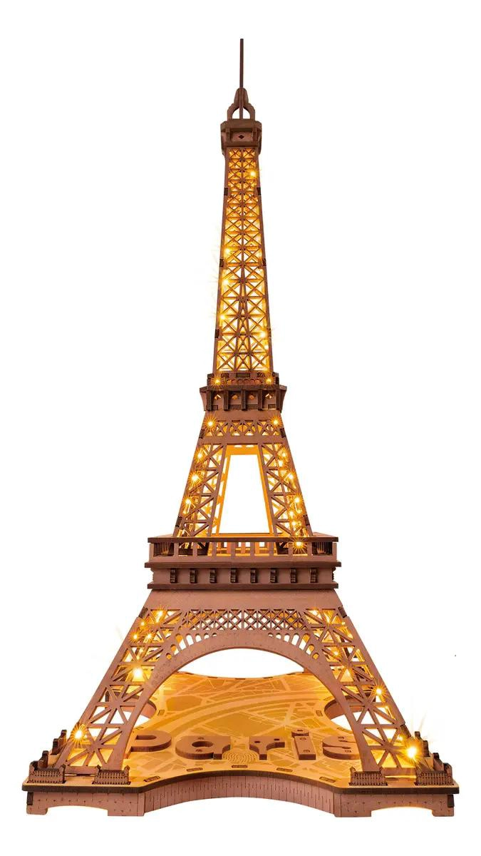 ROMPECABEZAS 3D TORRE EIFFEL CON ILUMINACION LED - 1