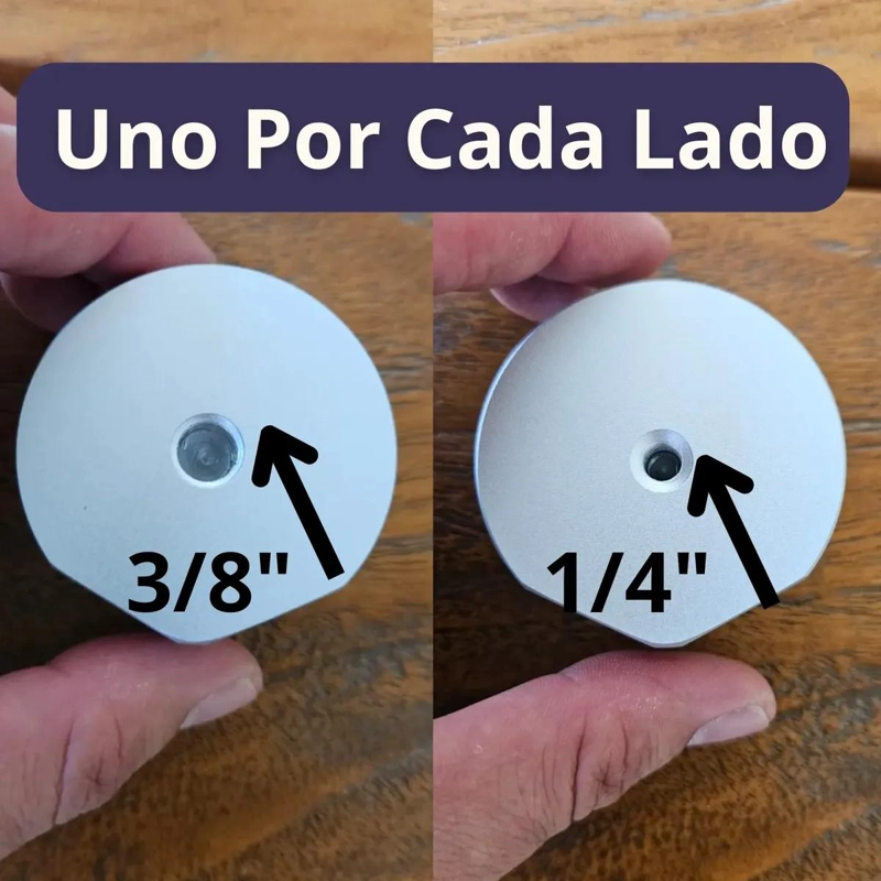 CABEZAL DE 26MM PARA INSTALACION DE DISPOSITIVOS DE 1/4 Y 3/8 - 2
