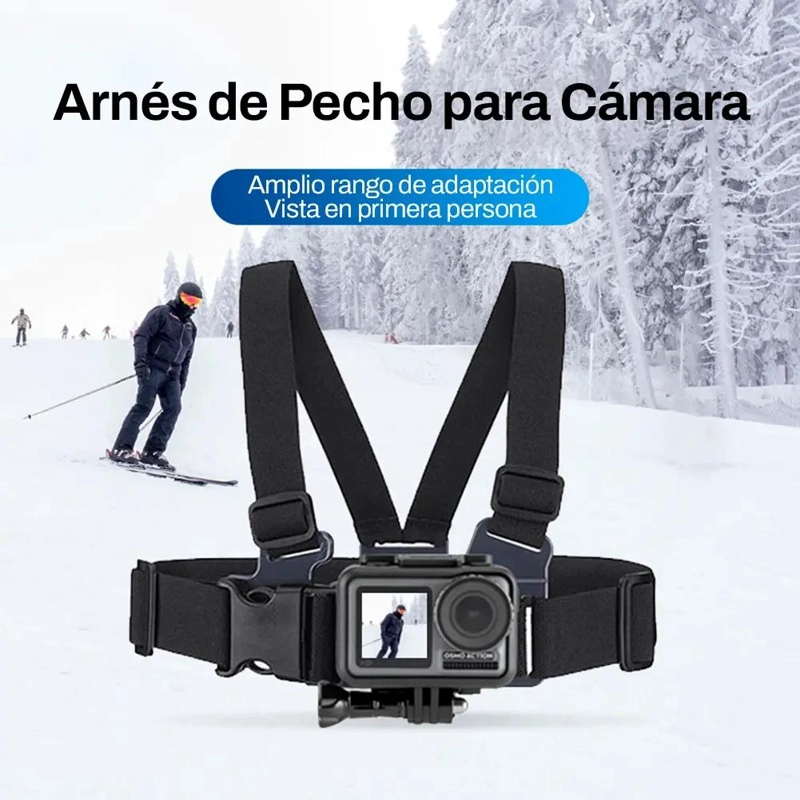 ARNE S DE PECHO AJUSTABLE PARA CAMARAS DEPORTIVAS - 3