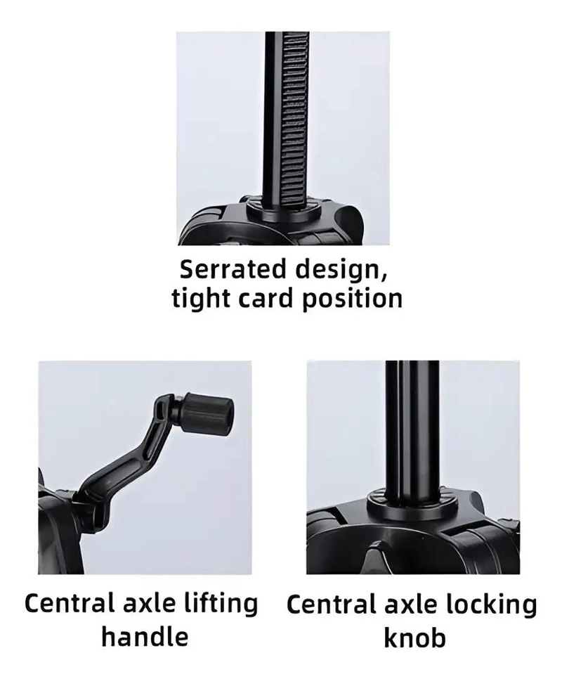 TRIPODE PROFESIONAL AJUSTABLE PARA CAMARA Y CELULAR 65-144 CM - 3