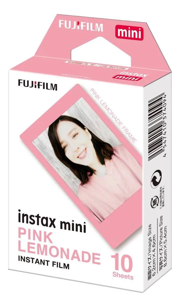 PACK DE 10 PELICULAS INSTANTANEAS COLOR ROSA PARA INSTAX MINI - 3