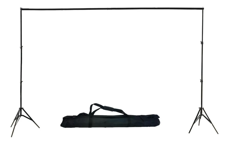SOPORTE AJUSTABLE PARA TELON FOTOGRAFICO CHROMA KEY - 2