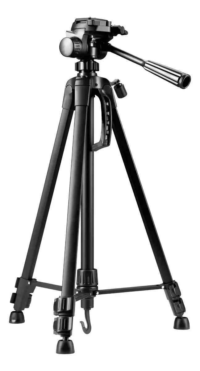 TRIPODE PROFESIONAL UNIVERSAL DE ALUMINIO PARA CAMARA Y CELULAR - 1