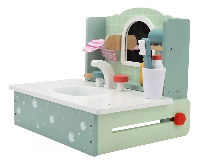 JUEGO DIDACTICO DE LAVADO PARA NIÑOS CON ACCESORIOS DE BAÑO - 3