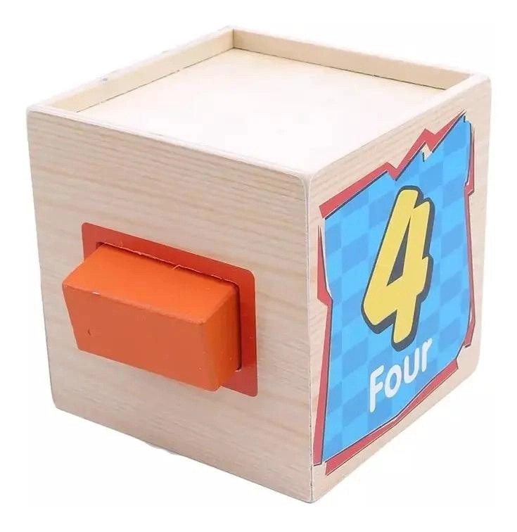 BLOQUES DE CONSTRUCCION DE MADERA PARA APRENDIZAJE INFANTIL - 7