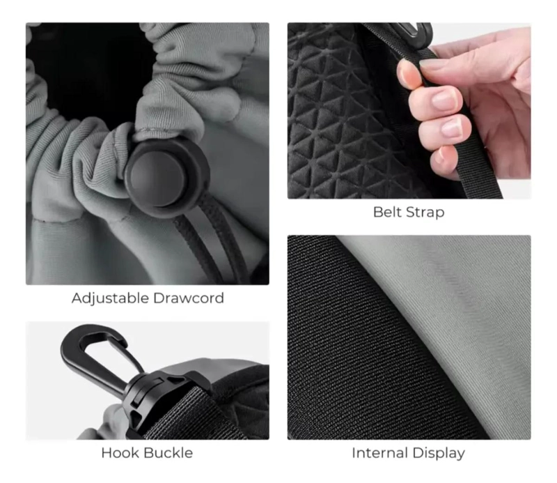 ESTUCHE PROTECTOR PARA LENTES DE FOTOGRAFIA TAMAÑO S - 2
