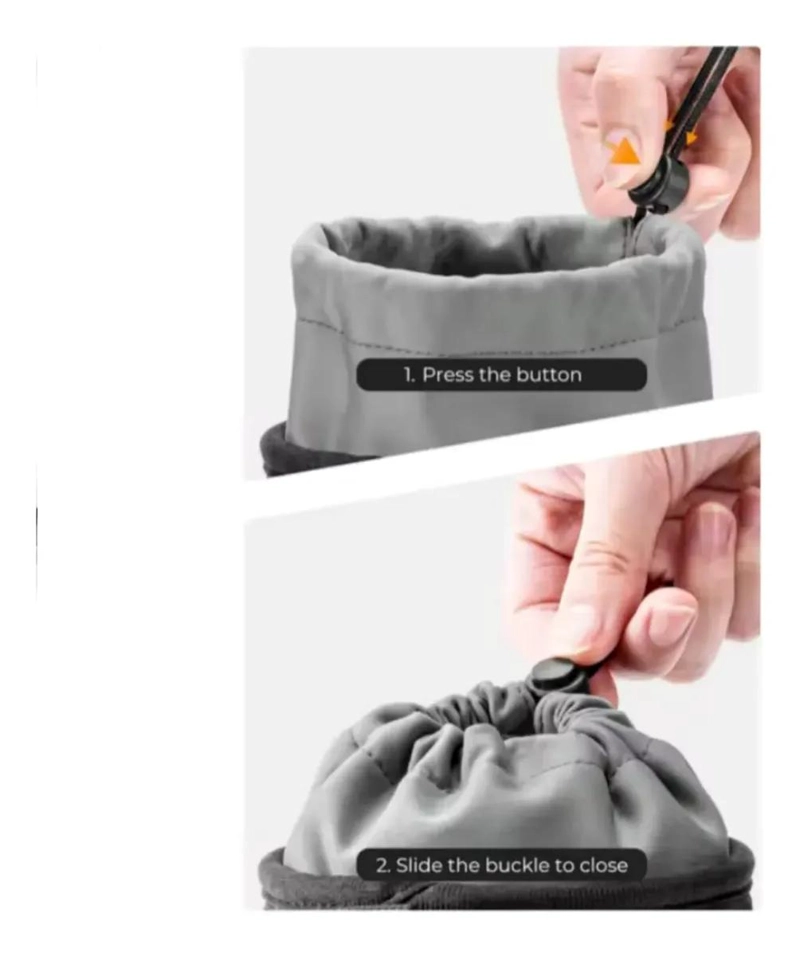 ESTUCHE PROTECTOR PARA LENTES DE FOTOGRAFIA TAMAÑO S - 4