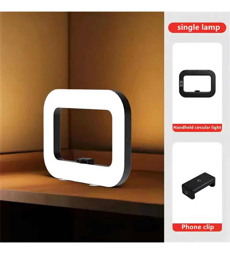 ESTABILIZADOR DE LUZ LED CON SOPORTE PARA CELULAR - 5