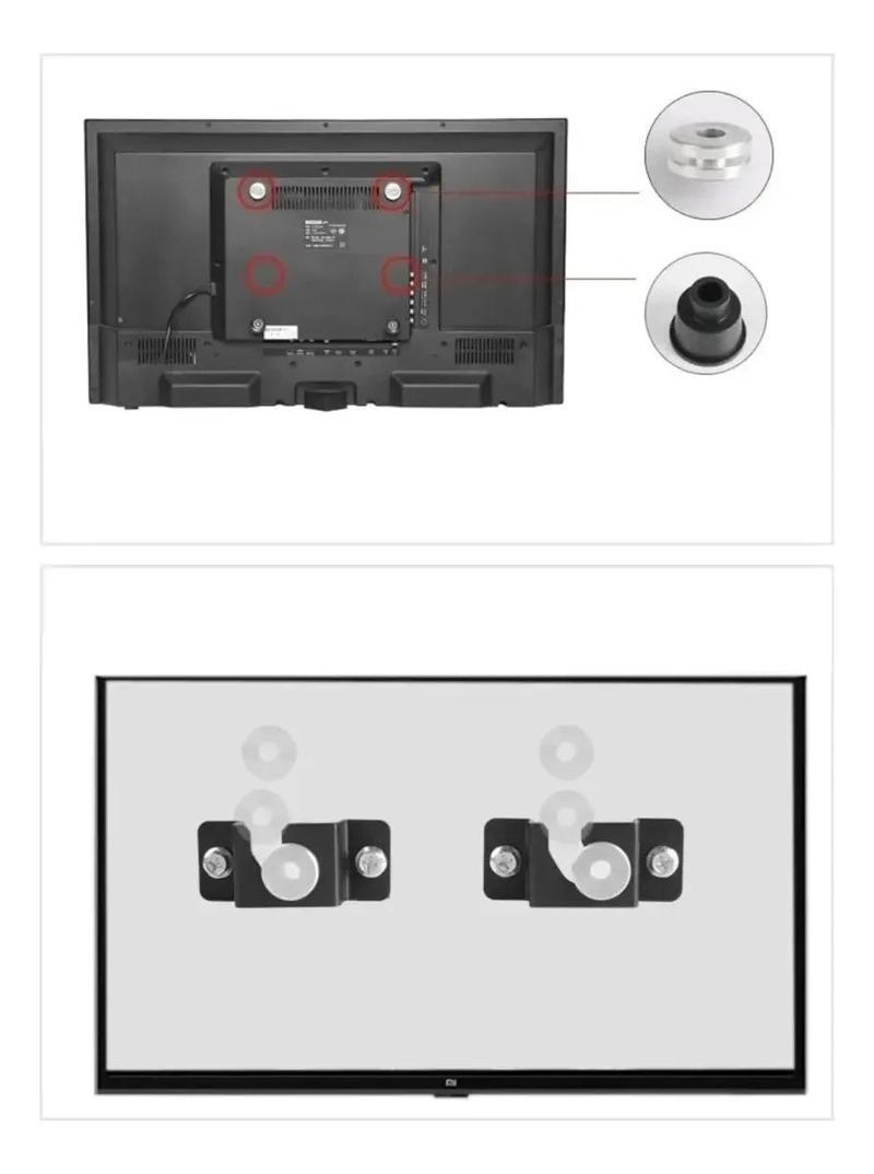 SOPORTE DE PARED FIJO PARA TELEVISORES DE 13 A 70 PULGADAS - 3