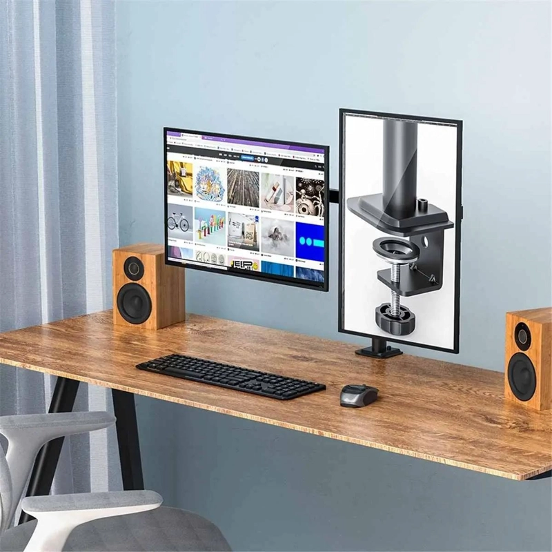 SOPORTE ARTICULADO DOBLE PARA MONITORES DE 13 A 32 PULGADAS - 5