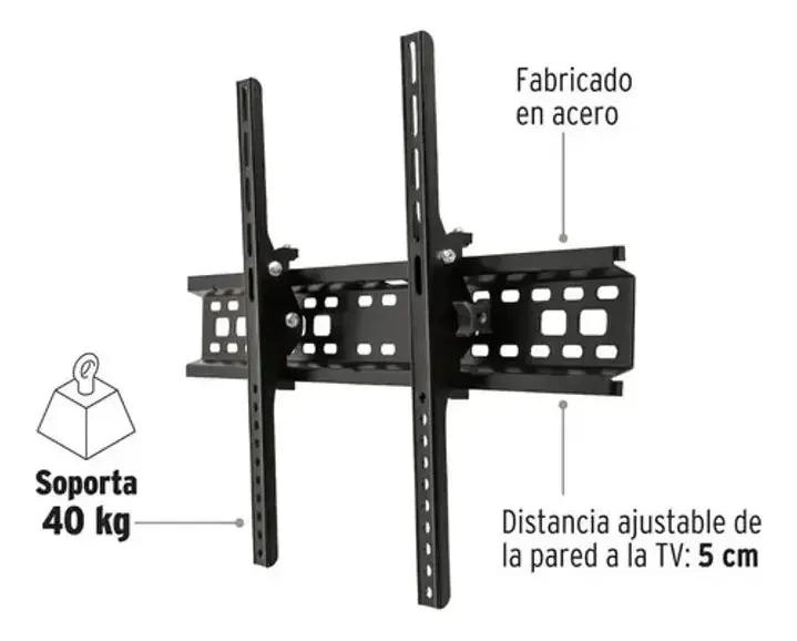 SOPORTE DE PARED FIJO PARA TV DE 32 A 70 PULGADAS - 2