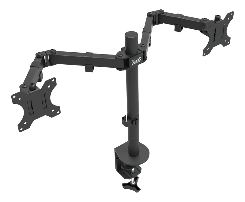 SOPORTE ARTICULADO PARA DOS MONITORES DE MESA AJUSTABLE - 1